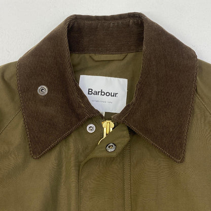 【中古】Barbour | バーブァー Thornbury Jacket ステンカラーコート 1901185 カーキ サイズ：38【加古川店】