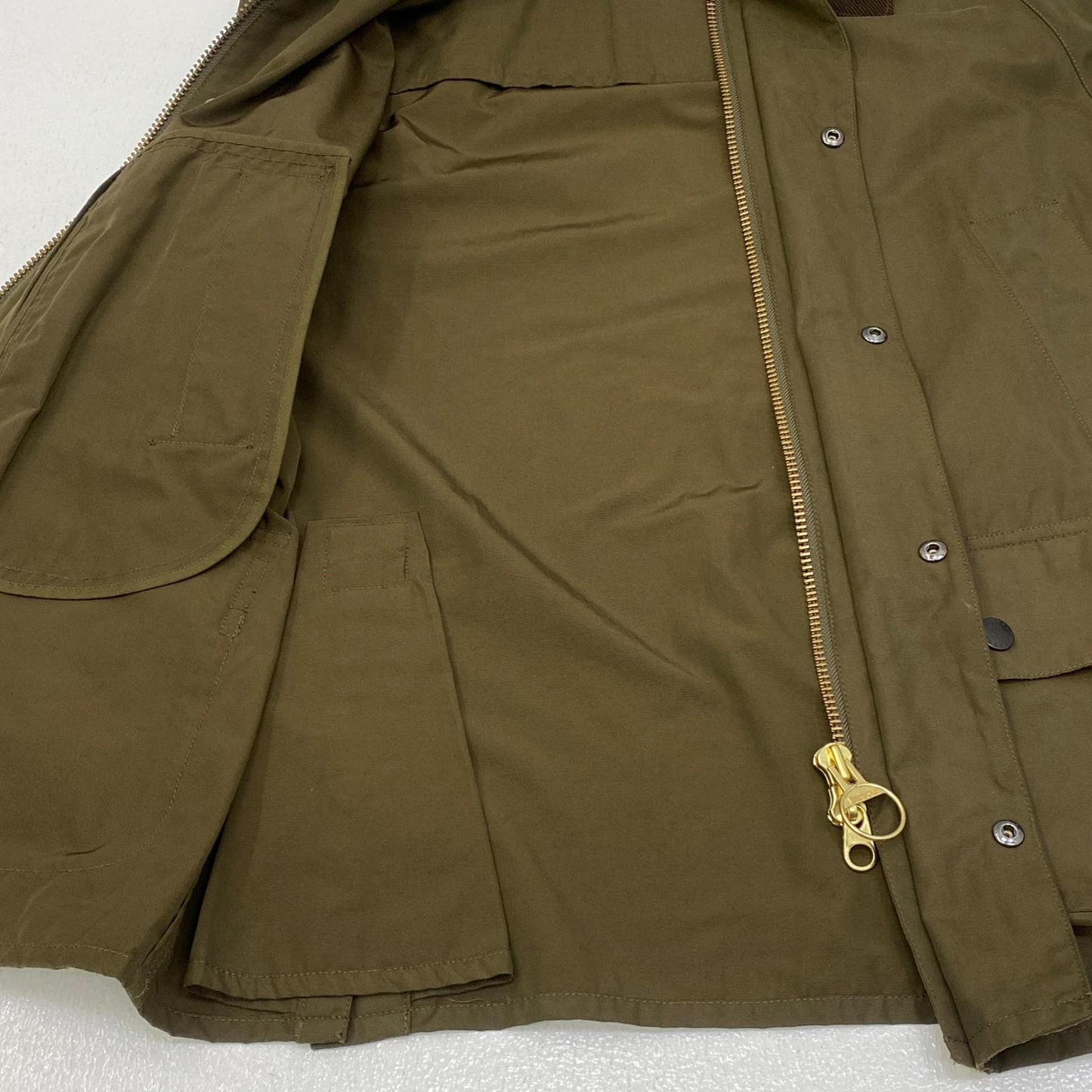 【中古】Barbour | バーブァー Thornbury Jacket ステンカラーコート 1901185 カーキ サイズ：38【加古川店】