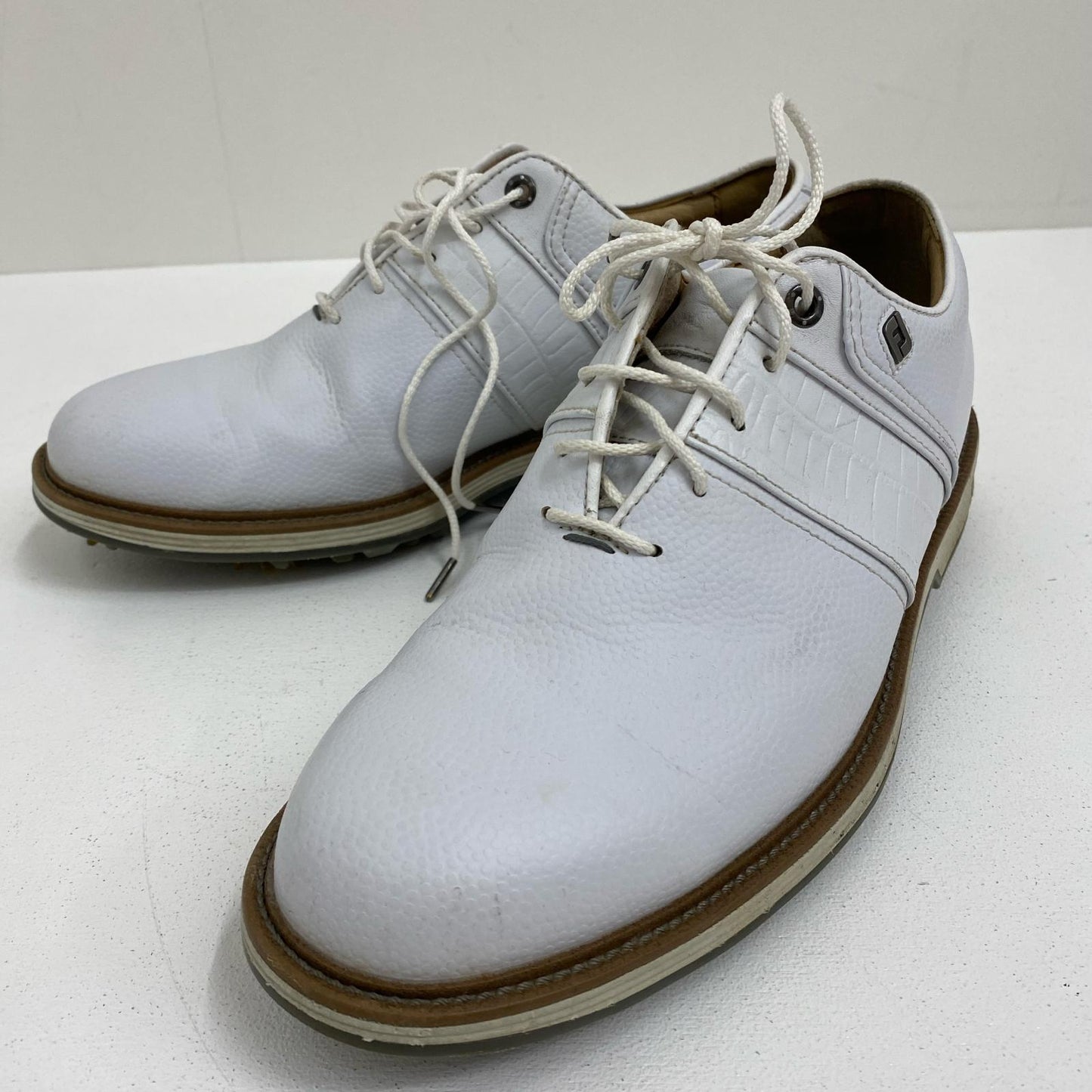 FOOTJOY ﾌﾟﾚﾐｱﾑﾊﾟｯｶｰﾄﾞ size:25.5 ゴルフシューズ【加古川店】
