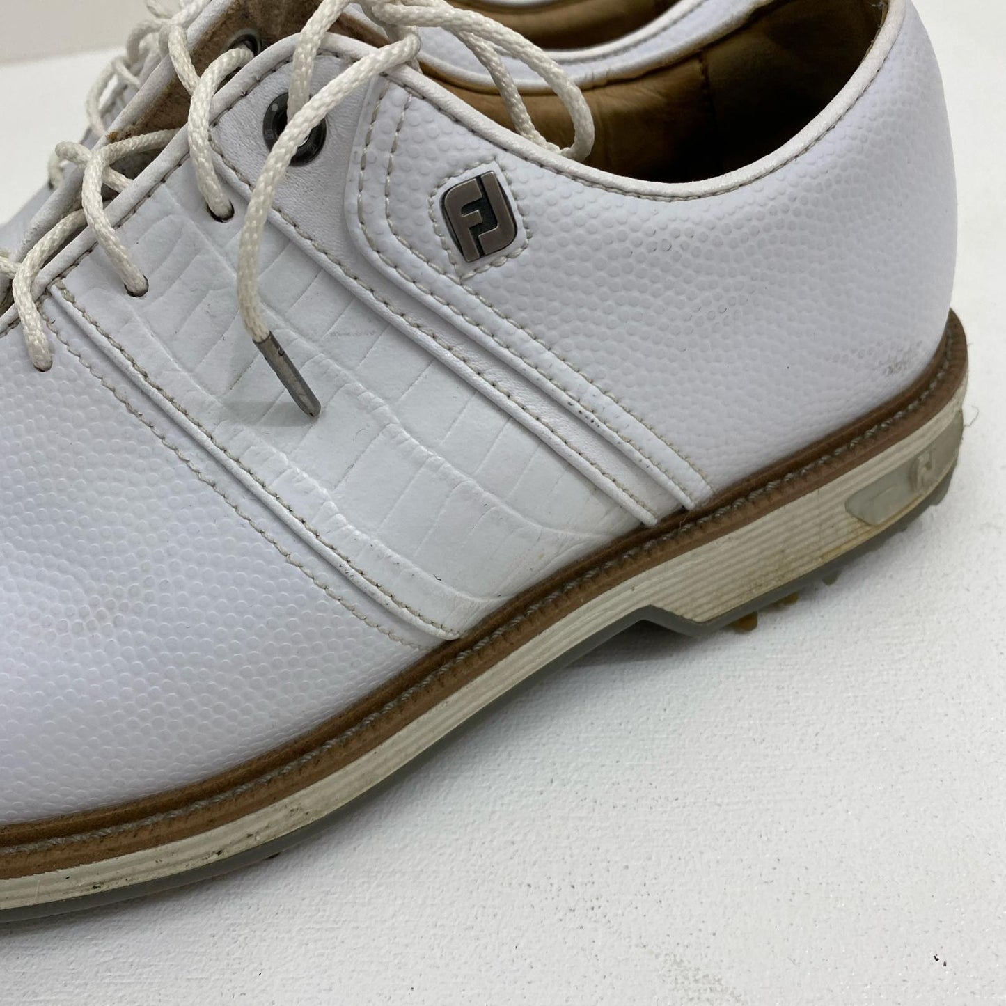 FOOTJOY ﾌﾟﾚﾐｱﾑﾊﾟｯｶｰﾄﾞ size:25.5 ゴルフシューズ【加古川店】