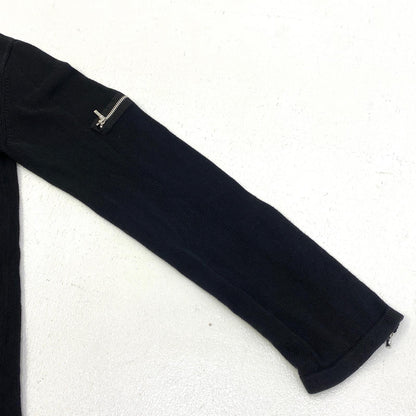 【中古】BURBERRY BLACK LABEL | バーバリーブラックレーベル ZIP KNIT ニット BMT36-606-09 ブラック サイズ：2【加古川店】