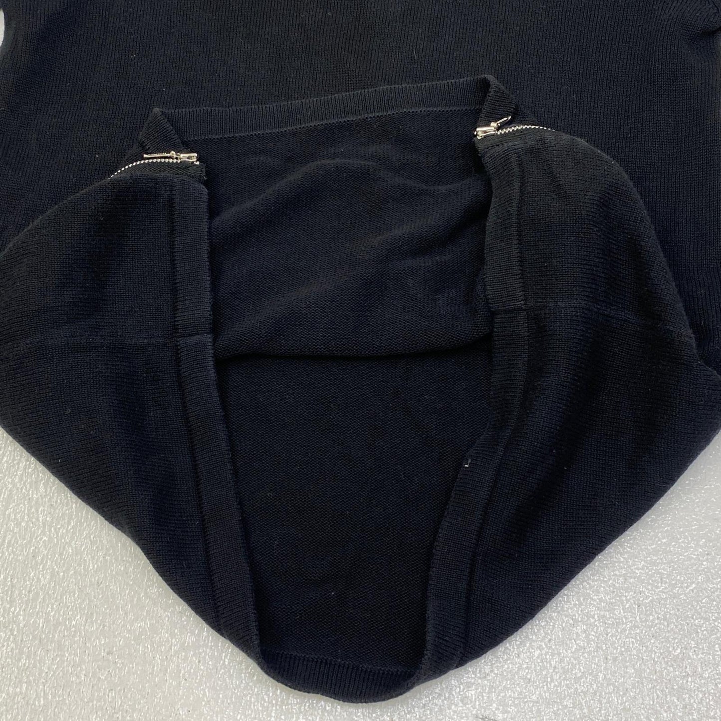 【中古】BURBERRY BLACK LABEL | バーバリーブラックレーベル ZIP KNIT ニット BMT36-606-09 ブラック サイズ：2【加古川店】