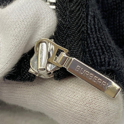 【中古】BURBERRY BLACK LABEL | バーバリーブラックレーベル ZIP KNIT ニット BMT36-606-09 ブラック サイズ：2【加古川店】
