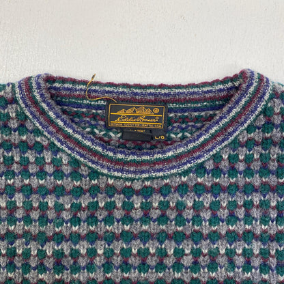 【中古】Eddie Bauer | エディー・バウアー ポップコーンセーター ニット サイズ：L【加古川店】