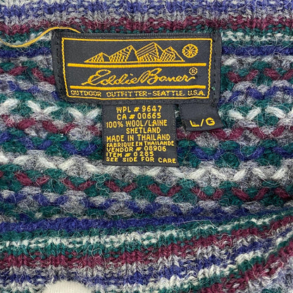 【中古】Eddie Bauer | エディー・バウアー ポップコーンセーター ニット サイズ：L【加古川店】