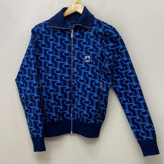 【中古】PRADA | プラダ 国内正規品 パーカー ブルー サイズ：46【加古川店】