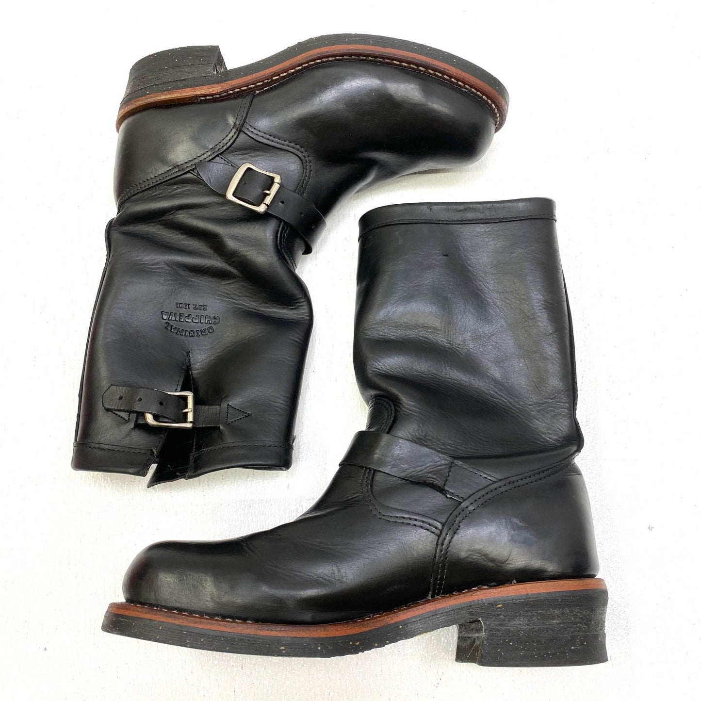 【中古】Chippewa | チペワ STEEL TOE ENGINEER ブーツ 1901M03 ブラック 26.5cm【加古川店】