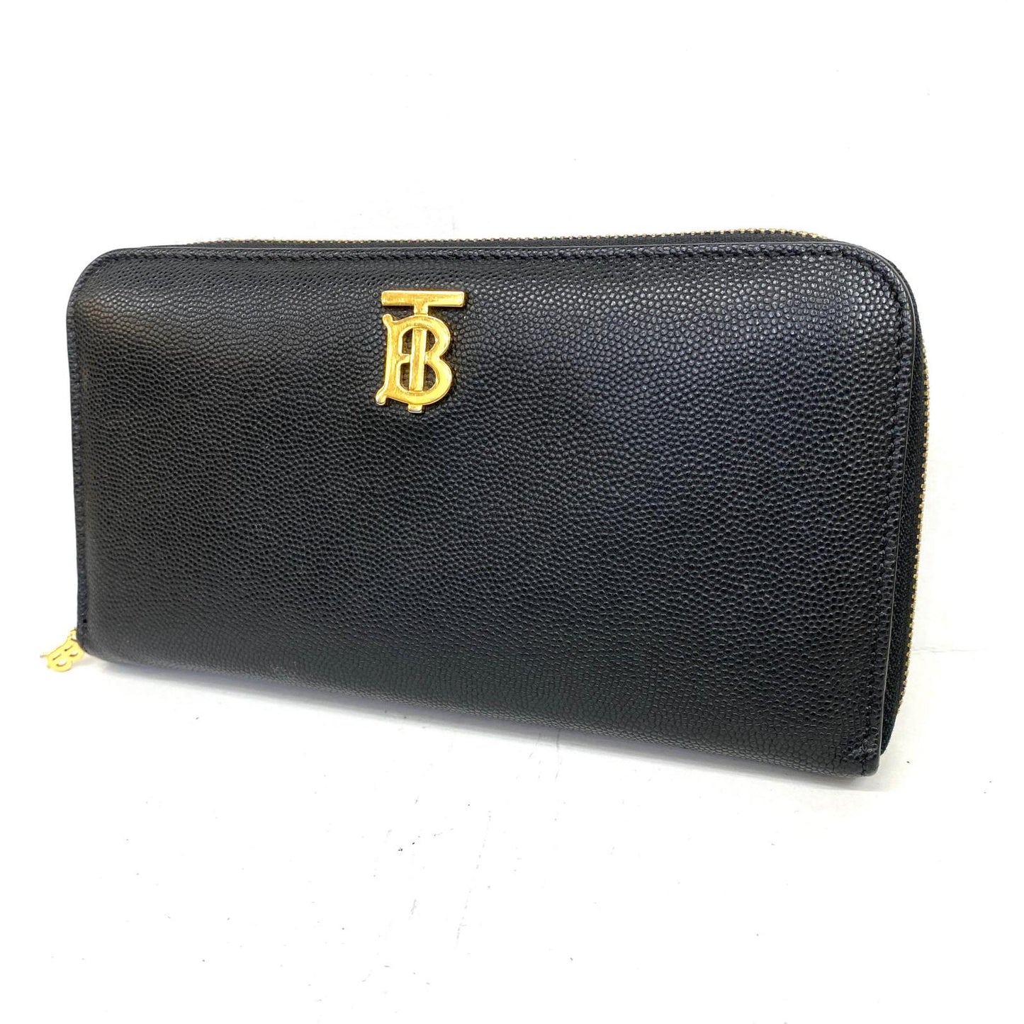 【中古】BURBERRY | バーバリー ELMORE 長財布 8023297 ブラック【加古川店】