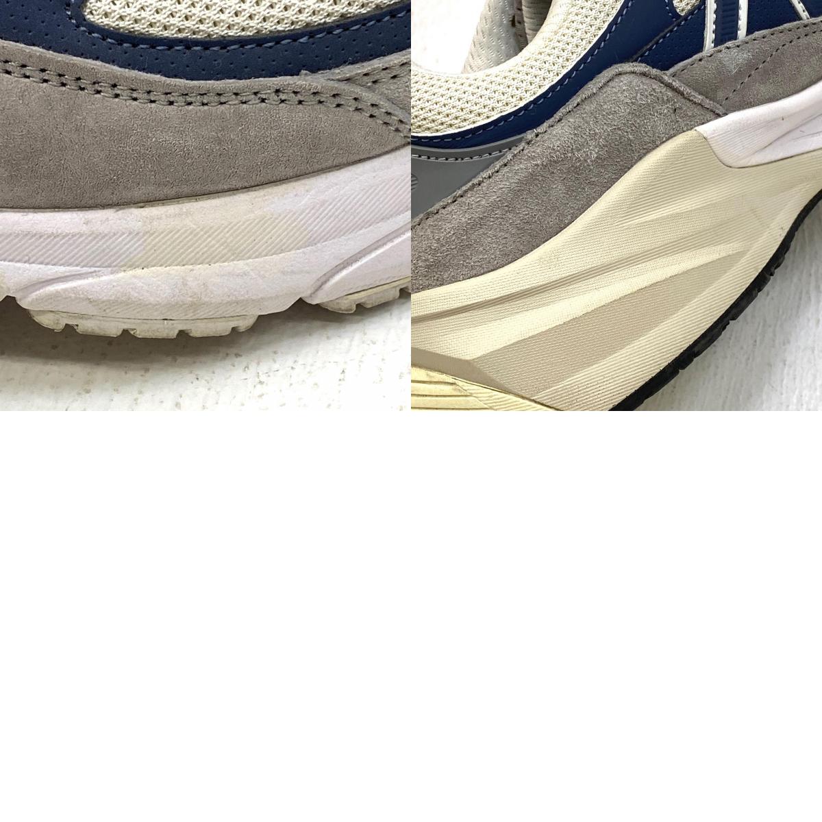【中古】NEW BALANCE | ニューバランス New Balance 990V6 スニーカー U990TC6 グレー 27.5cm【加古川店】
