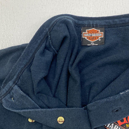 【中古】HARLEY-DAVIDSON | ハーレーダビットソン 半袖Ｔシャツ ブラック サイズ：XL【加古川店】