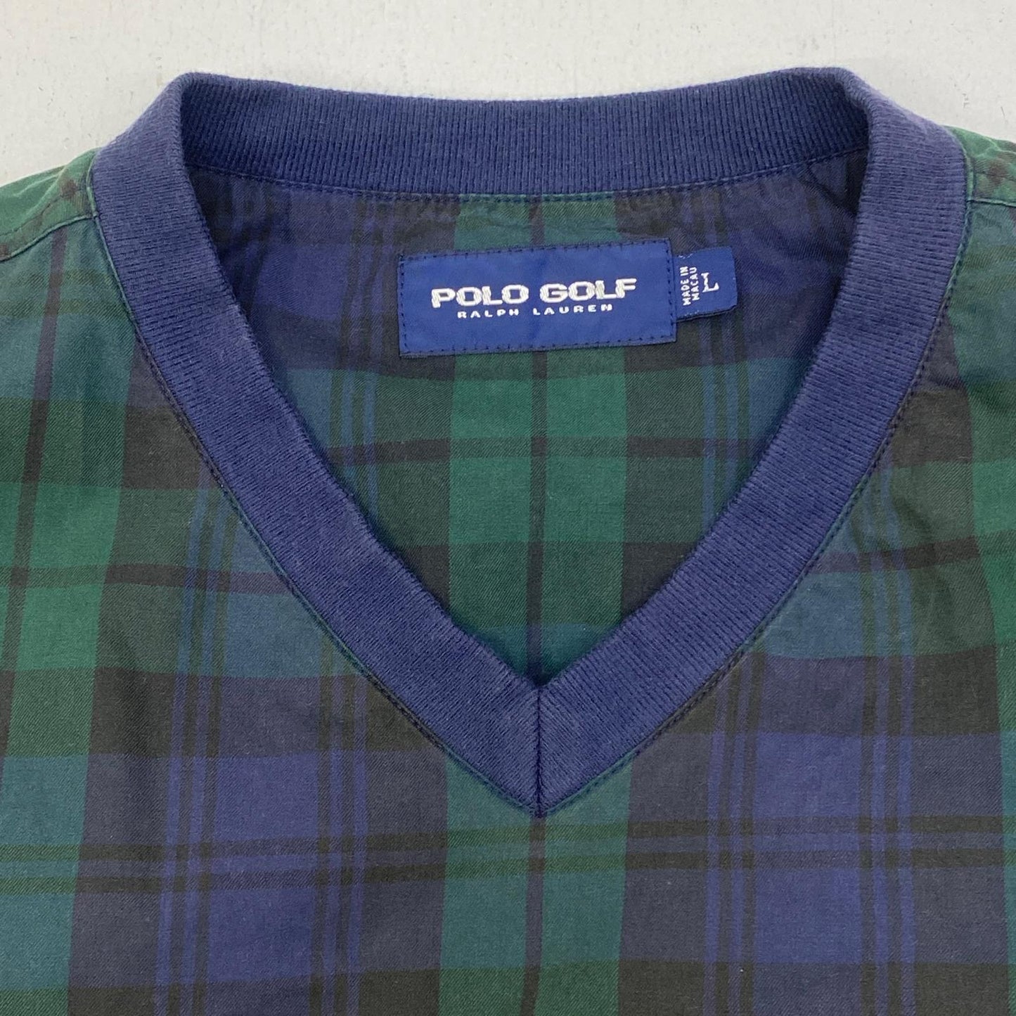 【中古】POLO RALPH LAUREN | ポロ・ラルフローレン ブラックウォッチピステシャツ その他アウター サイズ：L【加古川店】