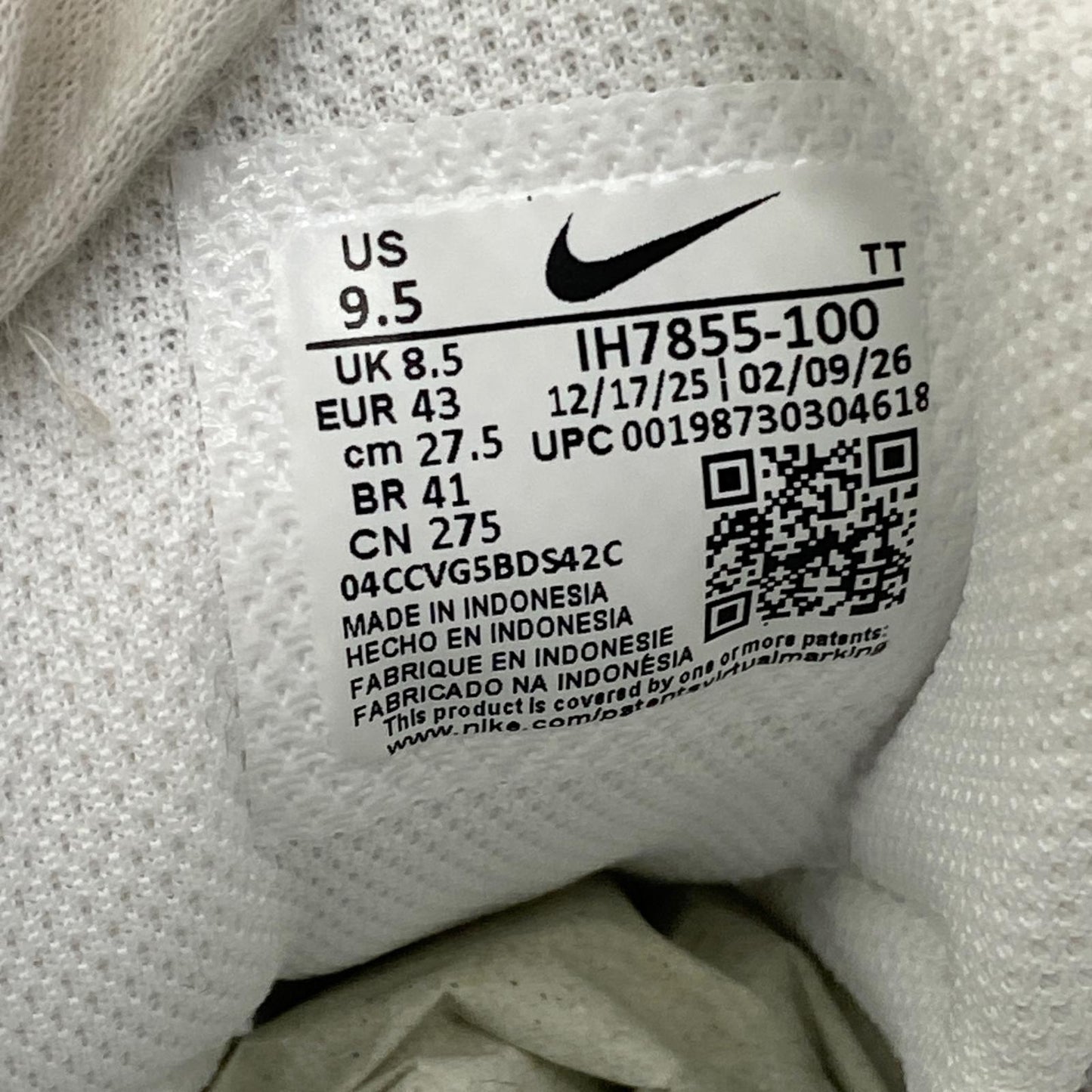 【中古】NIKE | ナイキ Air Max 95 Big Bubble スニーカー IH7855-100 ネイビー 27.5cm【加古川店】