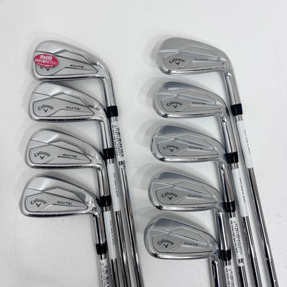 【中古】【ゴルフ用品】 Callaway | キャロウェイ ELYTE (2025) アイアン9本セット 5-9.P.A.G.S N.S.PRO 850GH NEO フレックス:S【加古川店】