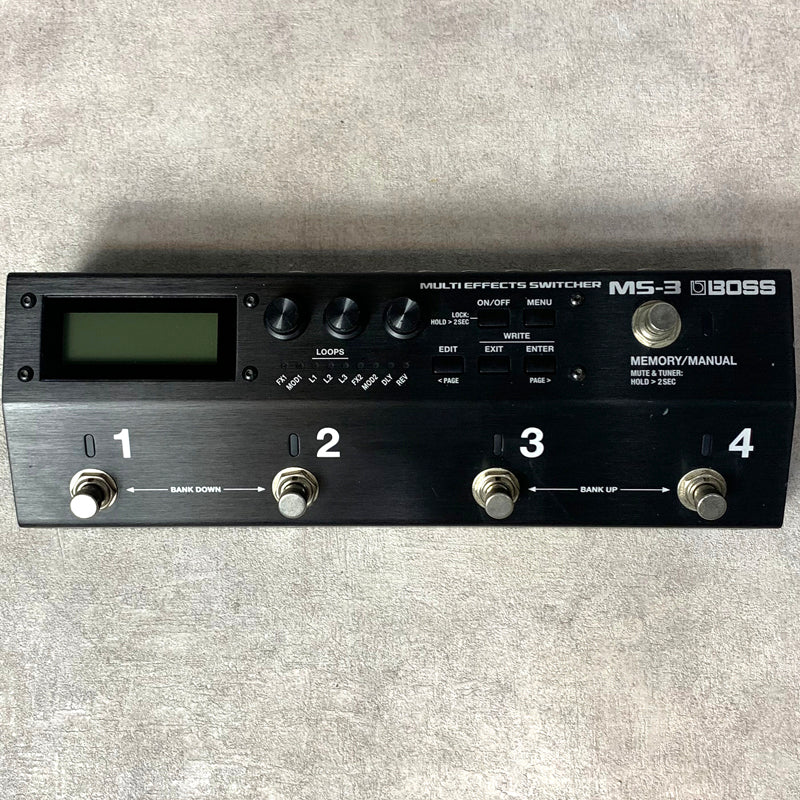 【中古】 BOSS | ボス スイッチャー 楽器 MS-3 MULTI EFFECTS SWITCHER【加古川店】