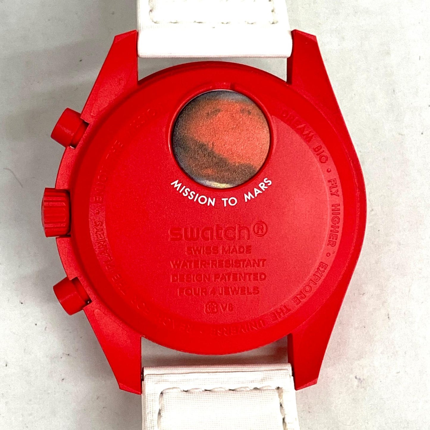 【中古】OMEGA | オメガ MISSION TO MARS 腕時計 SO33R100 レッド【加古川店】