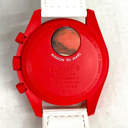 【中古】OMEGA | オメガ MISSION TO MARS 腕時計 SO33R100 レッド【加古川店】