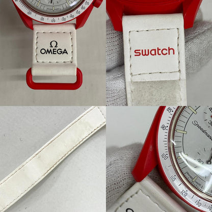【中古】OMEGA | オメガ MISSION TO MARS 腕時計 SO33R100 レッド【加古川店】