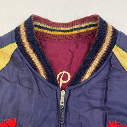 【中古】TAILOR TOYO(東洋エンタープライズ) | テイラートウヨウテイラートーヨー 虎 鷹 スーベニアジャケット TT11591 ネイビー サイズ：M【加古川店】