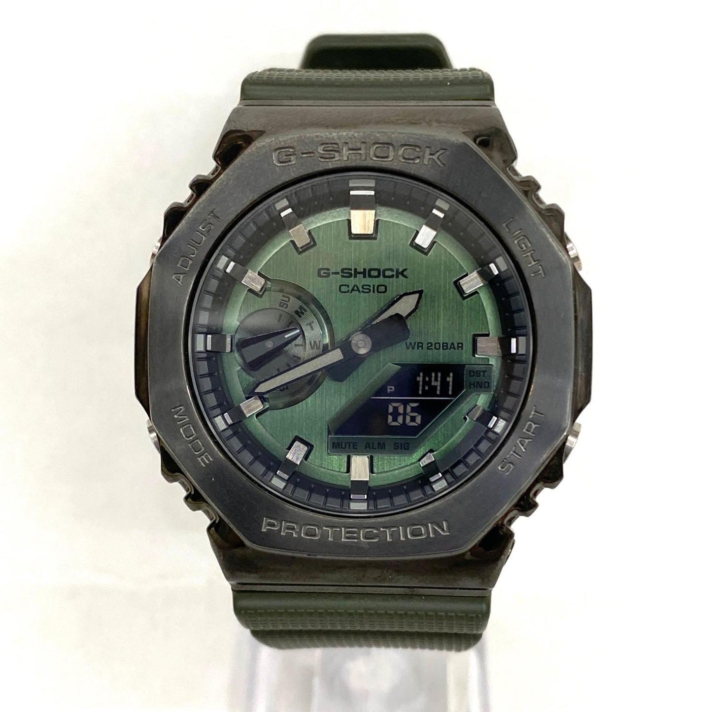 【中古】G-SHOCK | ジーショック 2100 Series 腕時計 GM-2100B-3AJF カーキ【加古川店】