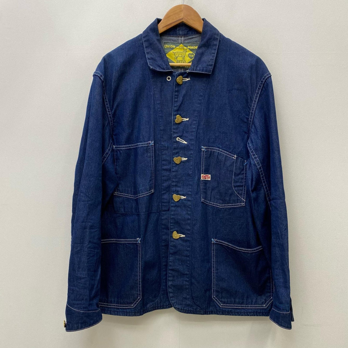 【中古】TCB JEANS | ティーシービ Cathartt Chore Coat 10oz デニム インディゴ【加古川店】