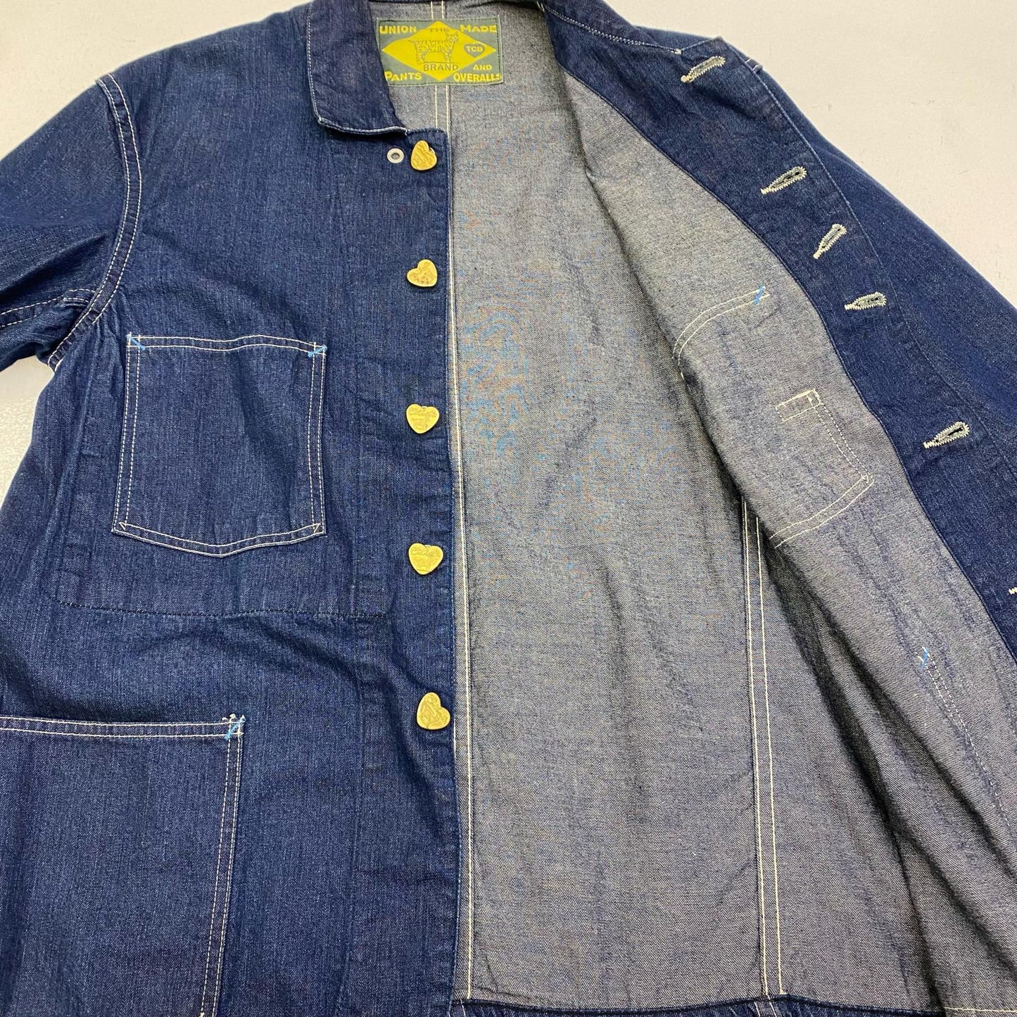【中古】TCB JEANS | ティーシービ Cathartt Chore Coat 10oz デニム インディゴ【加古川店】