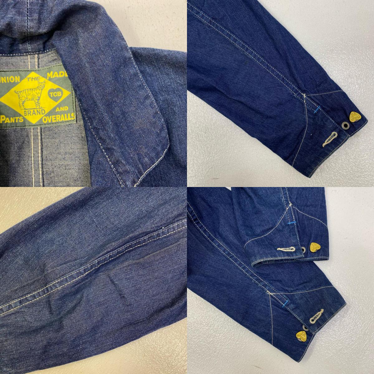 【中古】TCB JEANS | ティーシービ Cathartt Chore Coat 10oz デニム インディゴ【加古川店】