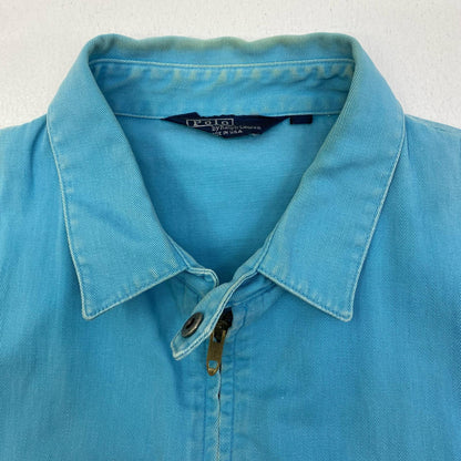 【中古】POLO RALPH LAUREN | ポロ・ラルフローレン スイングトップ ライトブルー サイズ：L【加古川店】