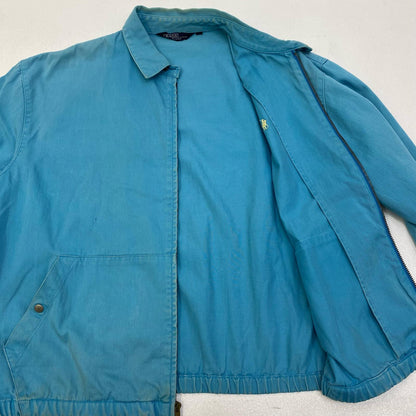 【中古】POLO RALPH LAUREN | ポロ・ラルフローレン スイングトップ ライトブルー サイズ：L【加古川店】