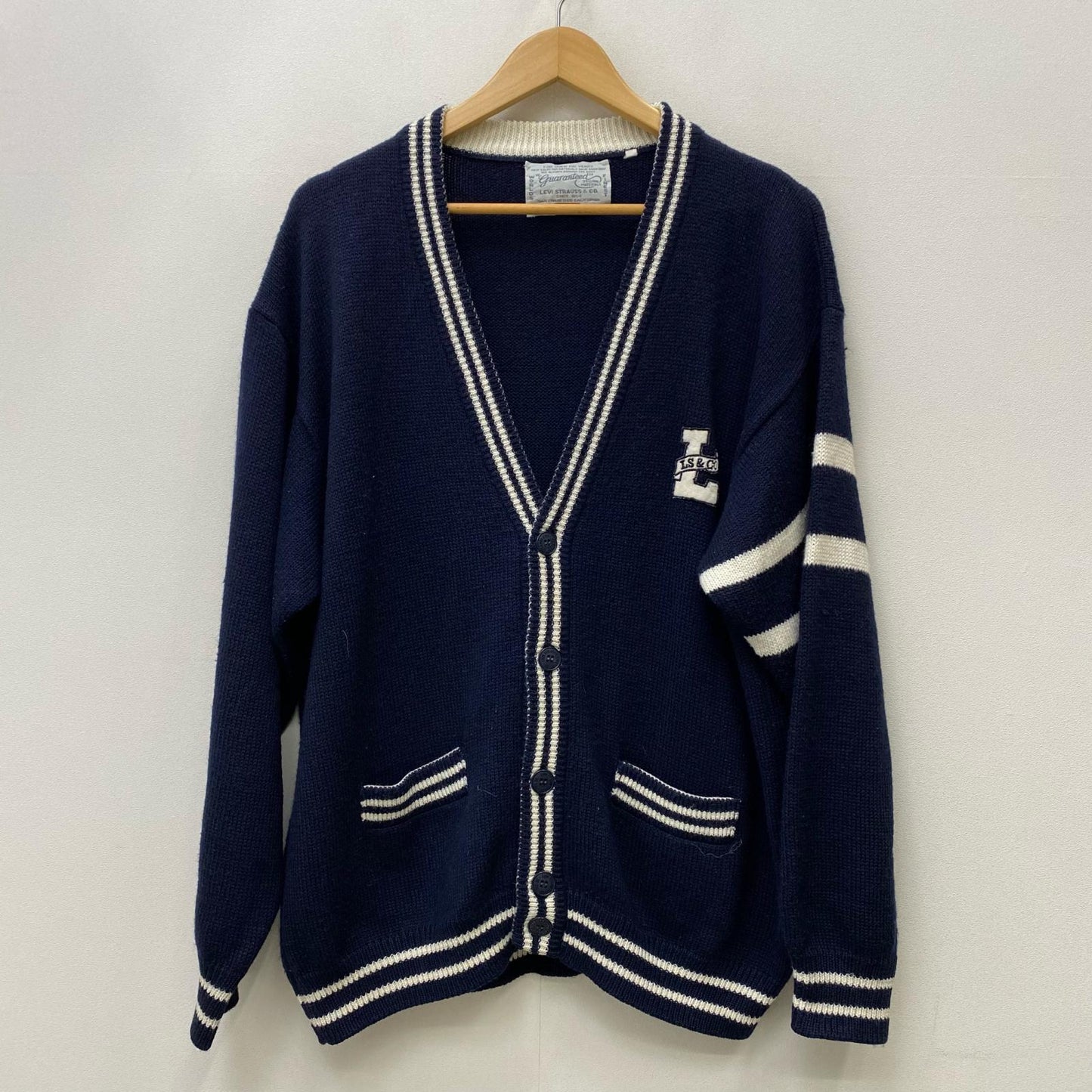 【中古】Levi's | リーバイス カーディガン ダークネイビー サイズ：L【加古川店】