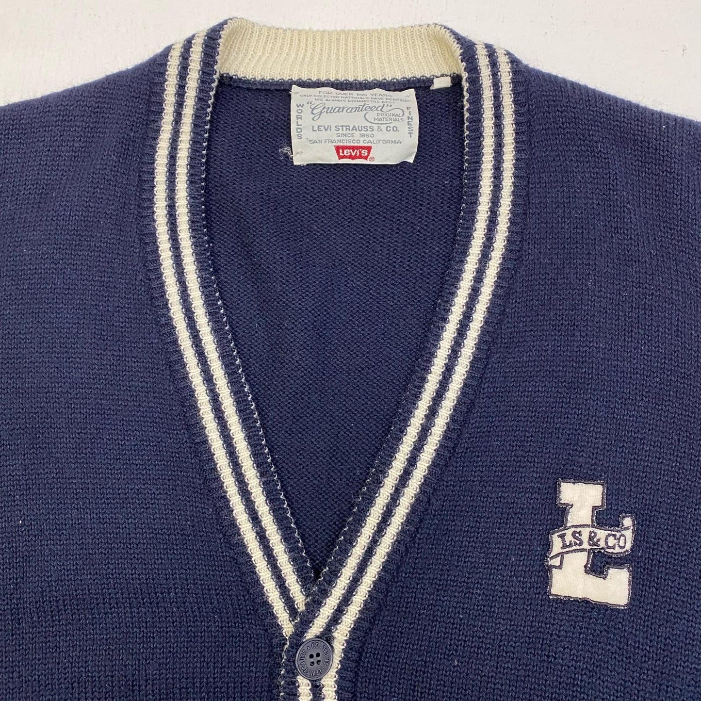 【中古】Levi's | リーバイス カーディガン ダークネイビー サイズ：L【加古川店】