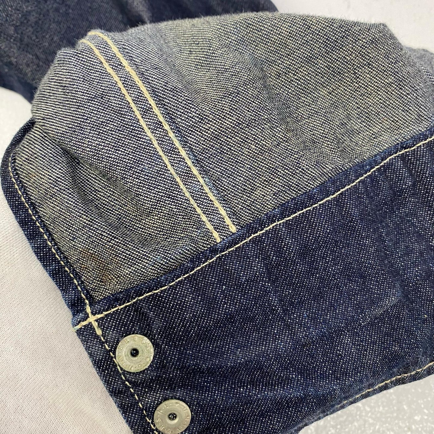 【中古】TCB JEANS | ティーシービ Dude Ranch Shirt 8.5oz? 長袖シャツ インディゴ【加古川店】