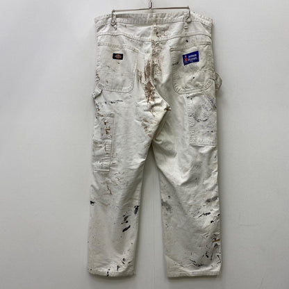 【中古】Dickies | ディッキーズ ×Sherwin Williams PAINTER'S PANTS/A パンツ ホワイト サイズ：36【加古川店】