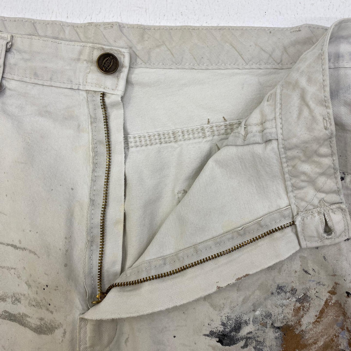 【中古】Dickies | ディッキーズ ×Sherwin Williams PAINTER'S PANTS/A パンツ ホワイト サイズ：36【加古川店】