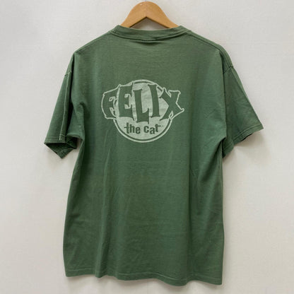 【中古】VINTAGE衣料 | ヴィンテージイリョウ felix 半袖Ｔシャツ オリーブ サイズ：L【加古川店】