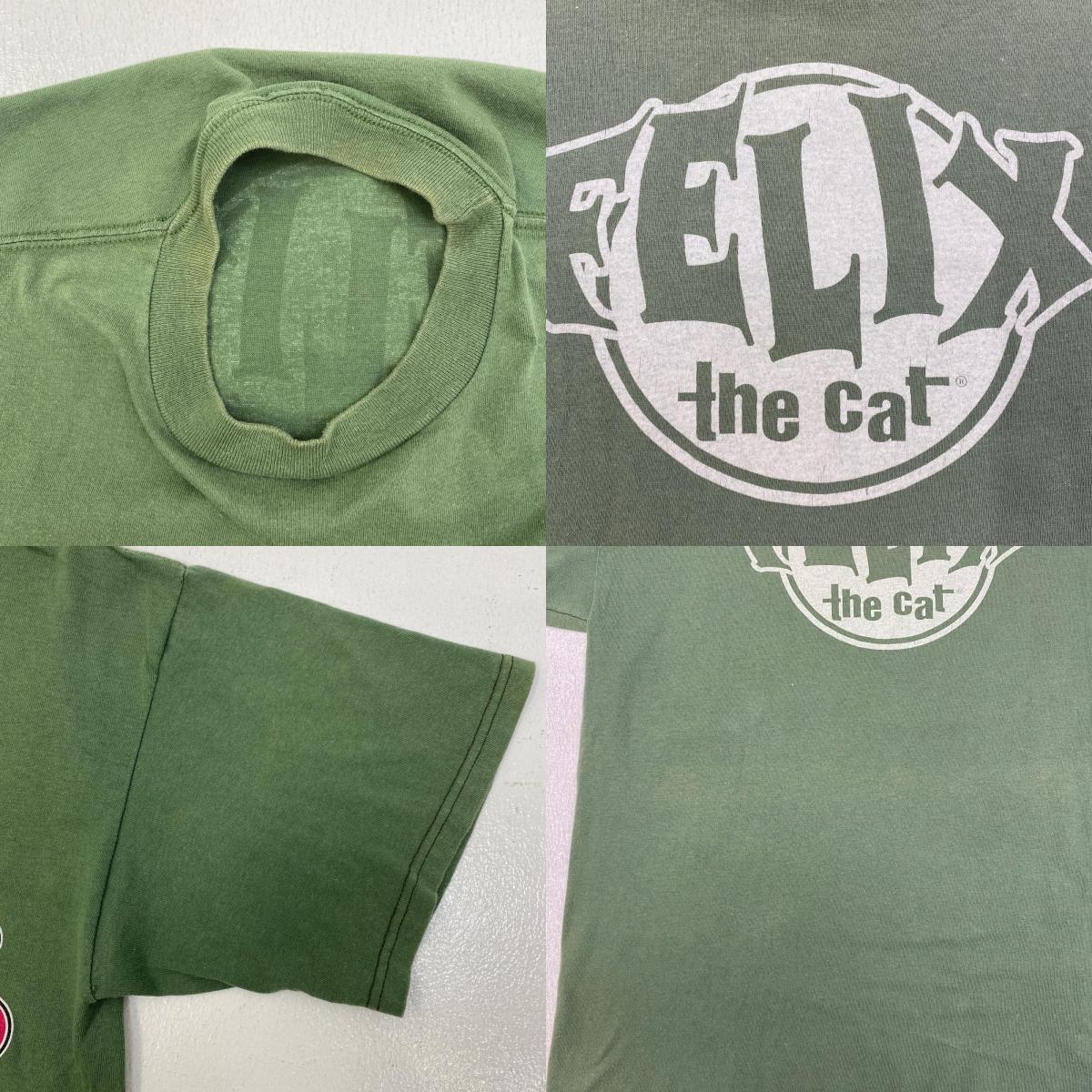 【中古】VINTAGE衣料 | ヴィンテージイリョウ felix 半袖Ｔシャツ オリーブ サイズ：L【加古川店】