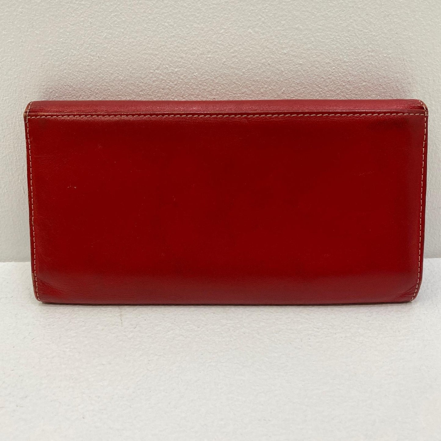 【中古】EVIS(旧EVISU) | エヴィスエビス evisu paris 二つ折り長財布 長財布 レッド【加古川店】