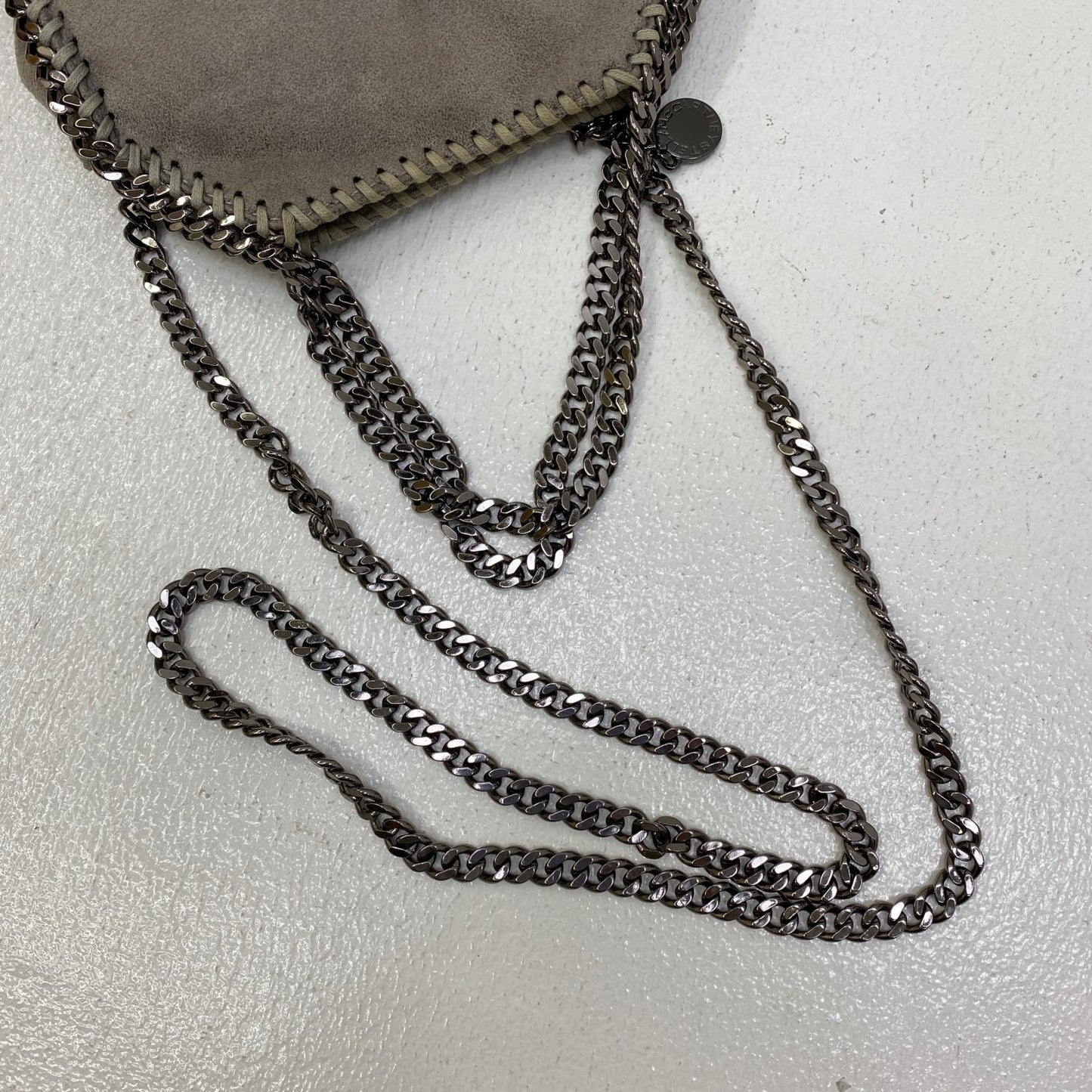 【中古】Stella McCartney | ステラマッカートニー ファラベラ タイニーショルダーバッグ ショルダーバッグ グレー【加古川店】