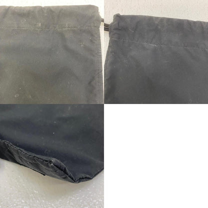 【中古】WACKOMARIA | ワコマリア nyron drawstring bag ポーチ 24ss-wma-bg03 ブラック【加古川店】