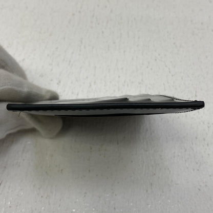 【中古】MM6(Maison Margiela) | エムエムシックスメゾンマルジェラ エンボスロゴ カードホルダー カードケース S54UI0129 P3935 T8013 ブラック【加古川店】