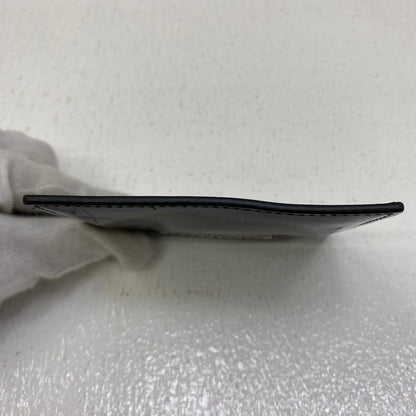 【中古】MM6(Maison Margiela) | エムエムシックスメゾンマルジェラ エンボスロゴ カードホルダー カードケース S54UI0129 P3935 T8013 ブラック【加古川店】