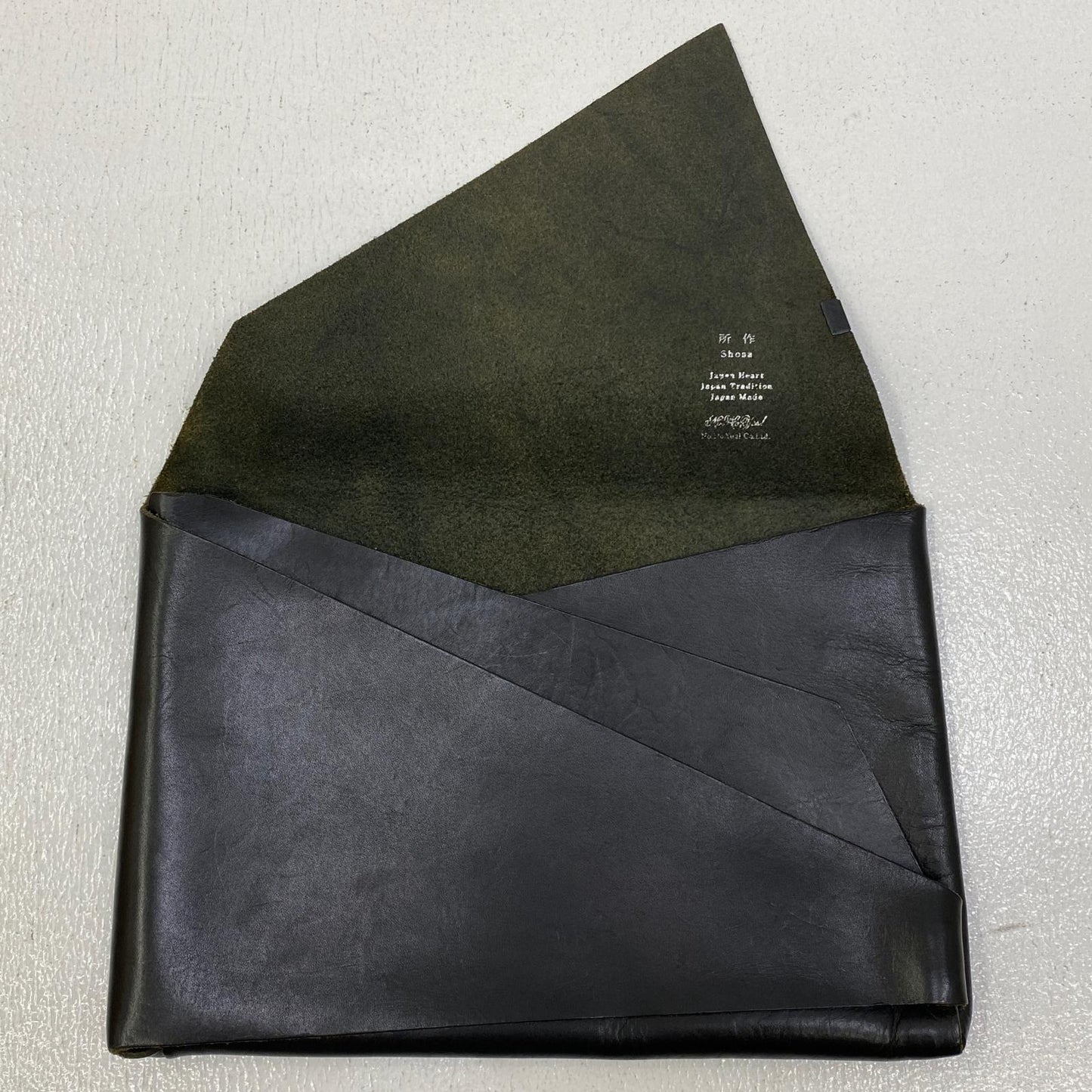 【中古】所作 shosa | ショサ クラッチバッグ クラッチバッグ ブラック【加古川店】