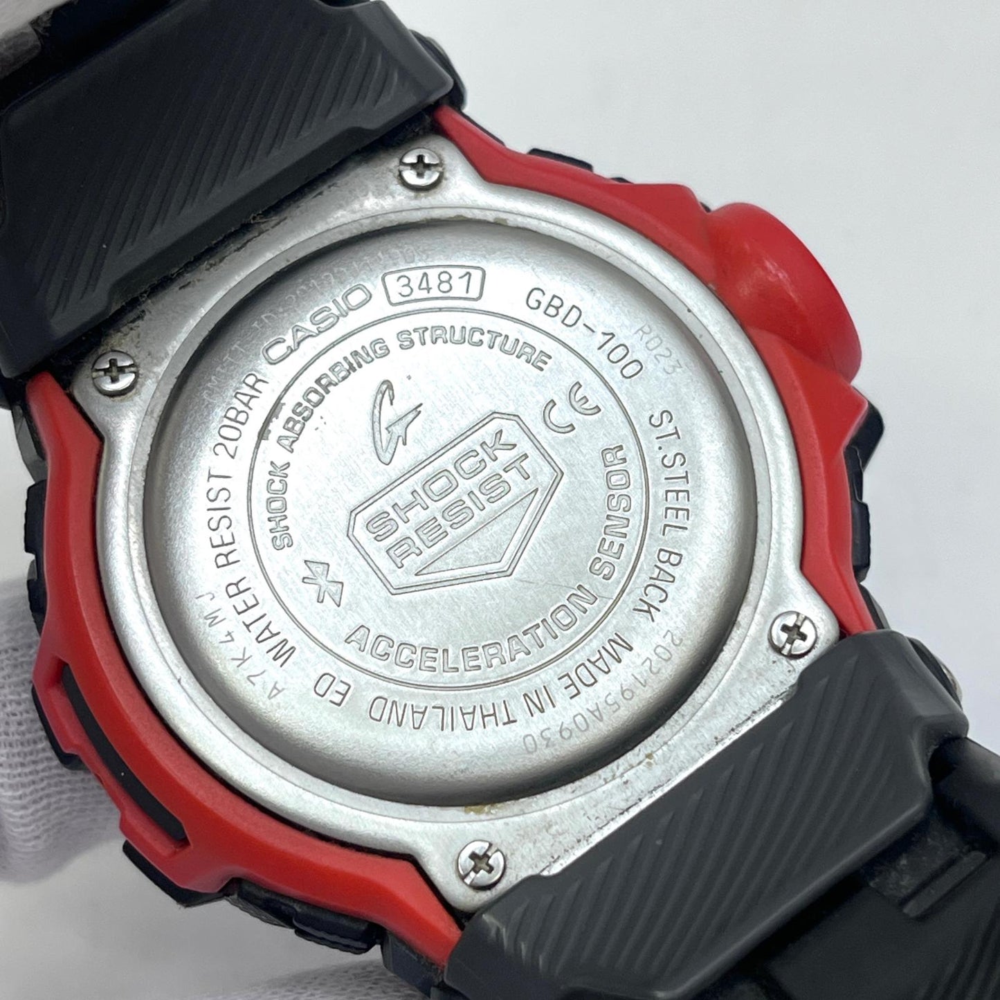 G-SHOCK | ジーショック G-SQUAD 腕時計 GBD-100 デジタル表示 クオーツ ブラック【加古川店】