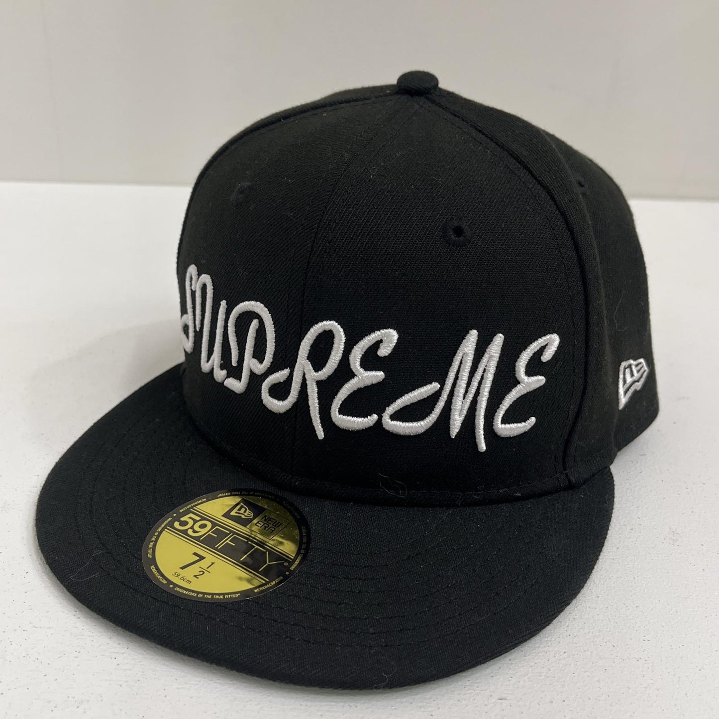 Supreme | シュプリーム 59FIFTY:Classic Script 年式:18AW ×NEW ERA キャップ ブラック【加古川店】
