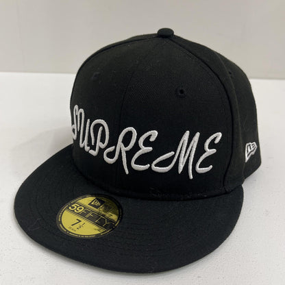 Supreme | シュプリーム 59FIFTY:Classic Script 年式:18AW ×NEW ERA キャップ ブラック【加古川店】