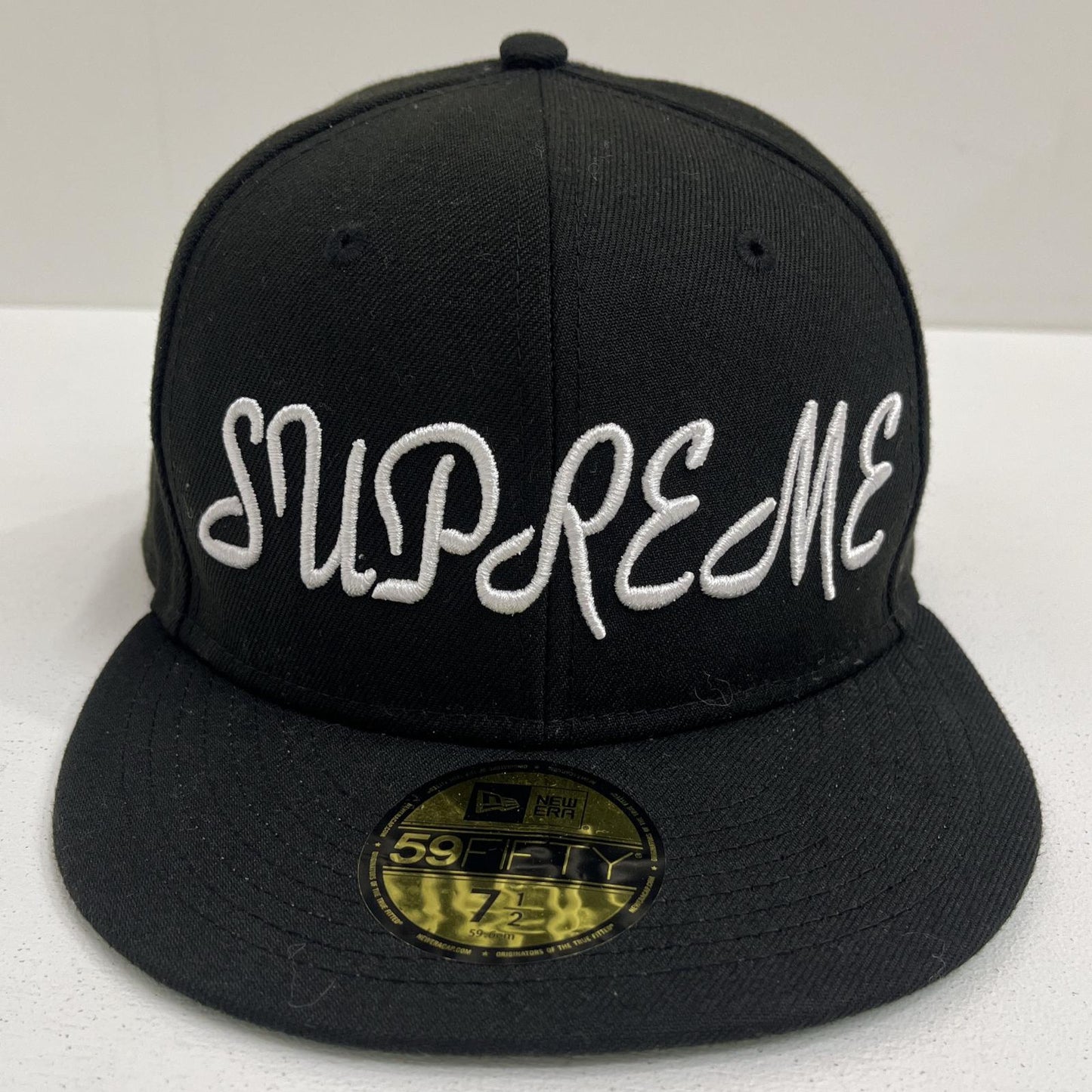 Supreme | シュプリーム 59FIFTY:Classic Script 年式:18AW ×NEW ERA キャップ ブラック【加古川店】