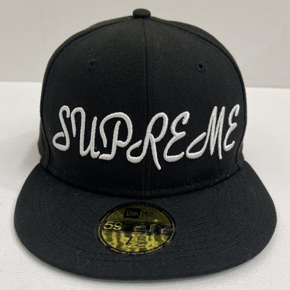 Supreme | シュプリーム 59FIFTY:Classic Script 年式:18AW ×NEW ERA キャップ ブラック【加古川店】