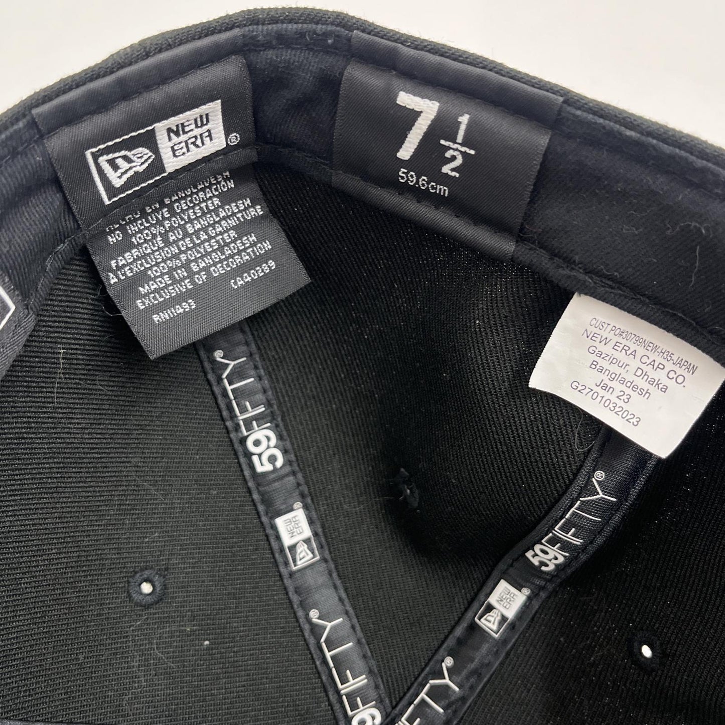 Supreme | シュプリーム 59FIFTY:Classic Script 年式:18AW ×NEW ERA キャップ ブラック【加古川店】