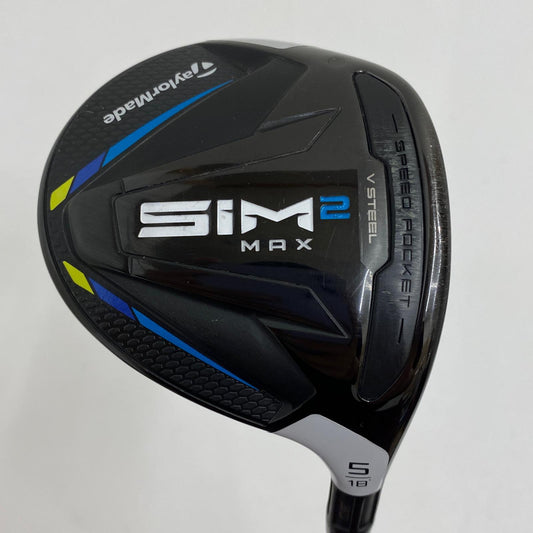 【ゴルフ用品】 TaylorMade | テーラーメイド Taylormade SIM2 MAX (2021)5W 18° VENTUS FW 6-S フレックスS ヘッドカバー有【加古川店】