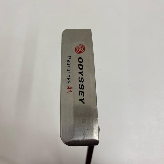 【ゴルフ用品】 ODYSSEY | オデッセイ ODYSSEY PROTOTYEPE #1 純正スチール ﾍｯﾄﾞｶﾊﾞｰ有、約34.5ｲﾝﾁ【加古川店】