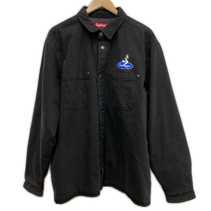 Supreme | シュプリーム quilted lined denim snap shirt 26SS デニム ブラック サイズ：L【加古川店】